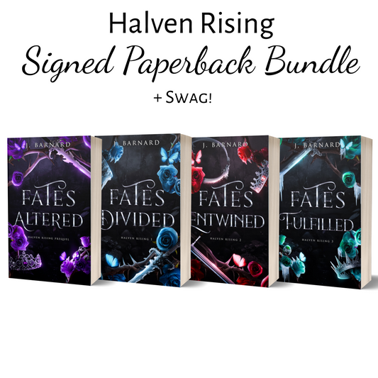 Romantasy Paperback Bundle -- Halven Rising Series